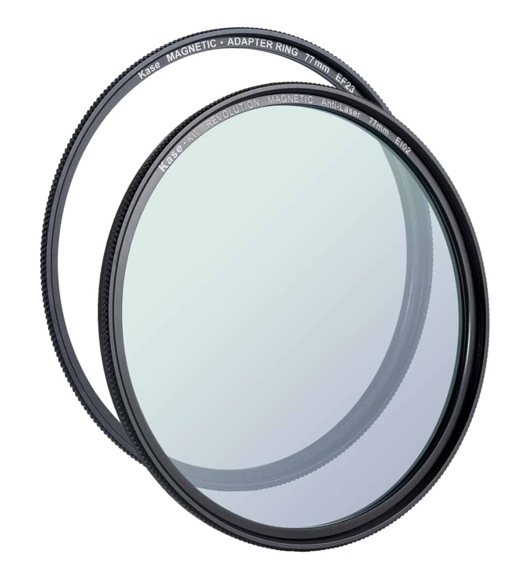 Filtro antiláser magnético ultra resistente de 77mm con adaptador 5