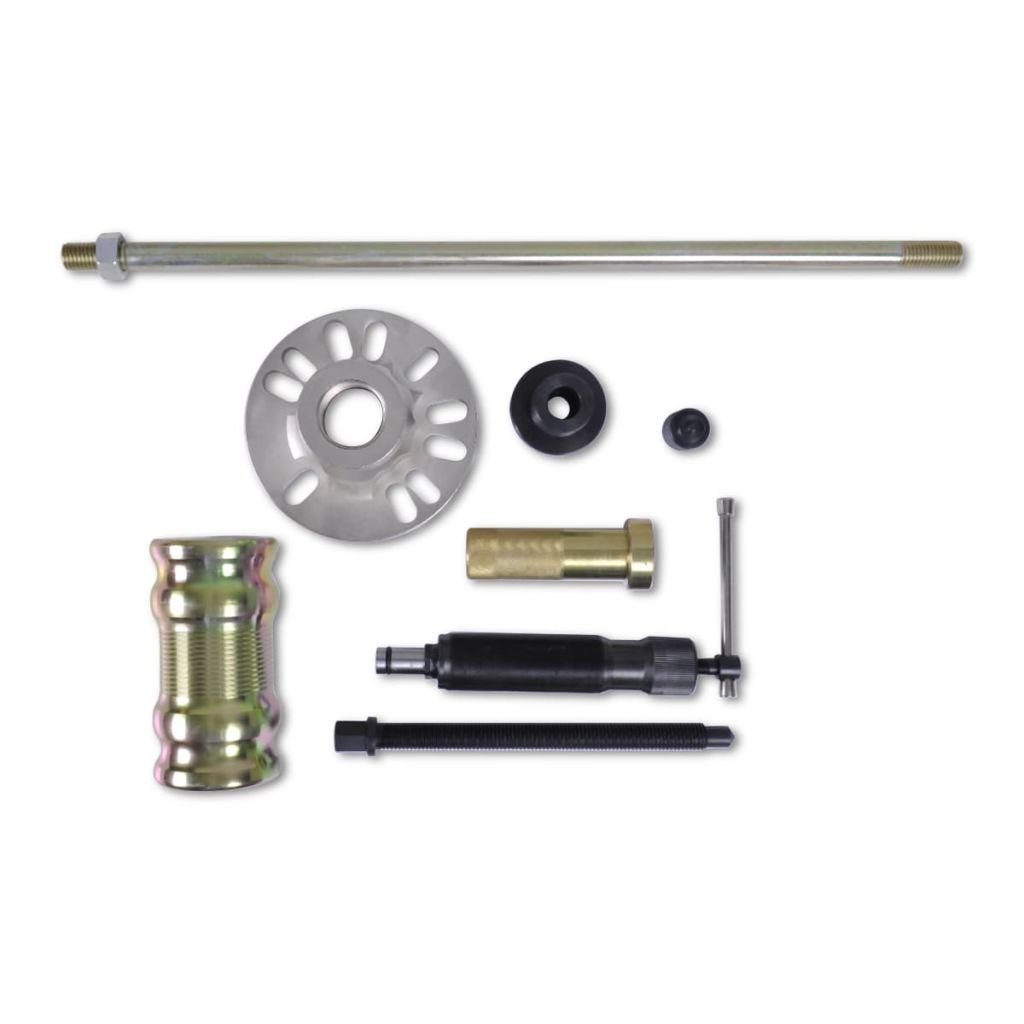 Extractor de Cubo Rueda hidráulica con Set de Martillo 10 Ton Compresor Muelles Amortiguador