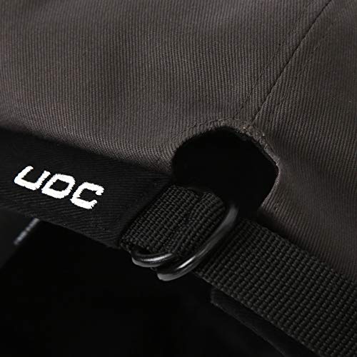 Undercontrol French Artist Casual Adjustbale D Ring Strap Military Cotton Logo Beret Hat Unisex Hunting Newsboy Cap (Gray) #TOP6