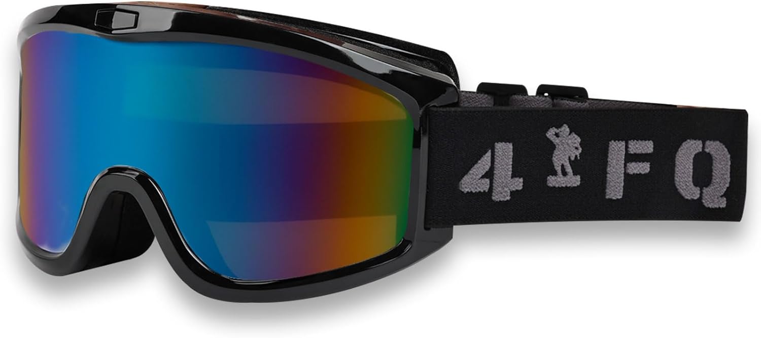 Dirt Bike Goggles, MX Helmet Goggles for ATV, Motorcycle, Motocross, Off-Road & Ski Eyewear - UV400 Anti Fog Scratch, Anti-Slip Strap for Youth Men & Women