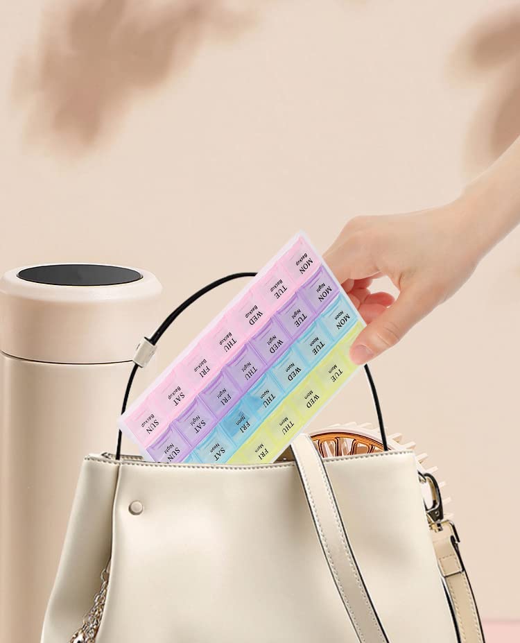 Jewellery Medicine Pill Organizer Storage Box 28