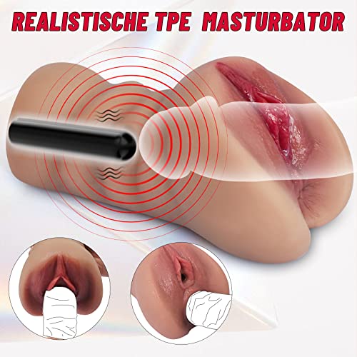 Automatischer Mastubrator SexSpielzeug für Die Männer Penis Vibratoren für IhnRealistische Masturbator 2 in 1 (color) – Bild 3