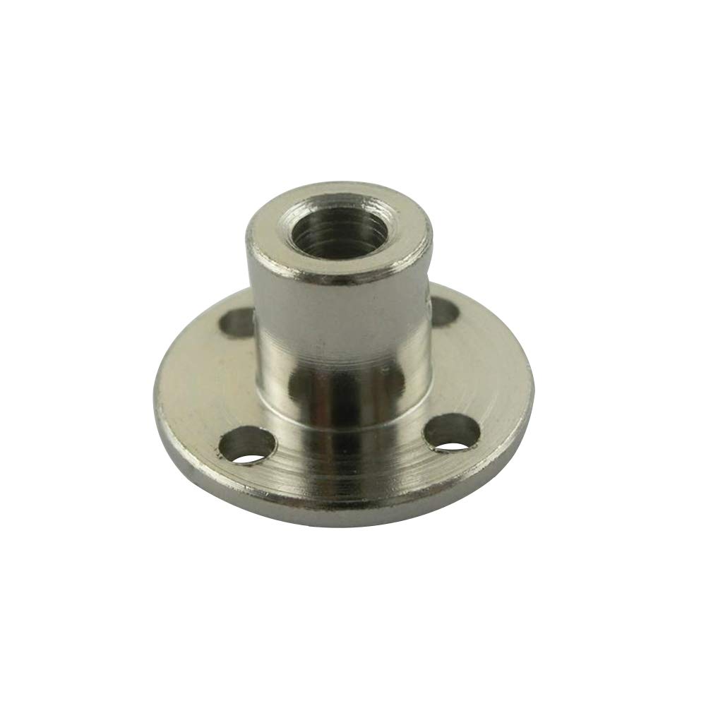 Koppler Edelstahl-Elektroplantflansch 5mm bis 8mm starrer Flanschkoppler 3-14mm for Motor 3D-Druck CNC YIJIAN (Größe : 3.17x10mm)