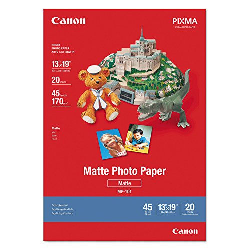Canon Papel fotográfico fosco 7981A011, 33 x 48 cm, 20 folhas