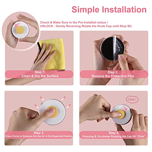 Arumur Shower Slide Bar With Self-Adhesive Suction Cup,Reusable & Removable Handheld Shower Head Bracket Holder,Drill-Free For Bathroom Accessories Replacement,Stainless Steel Shower Bar, Wall Protect #TOP6