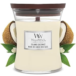 Woodwick Candle Medium Island Coconut 92115E