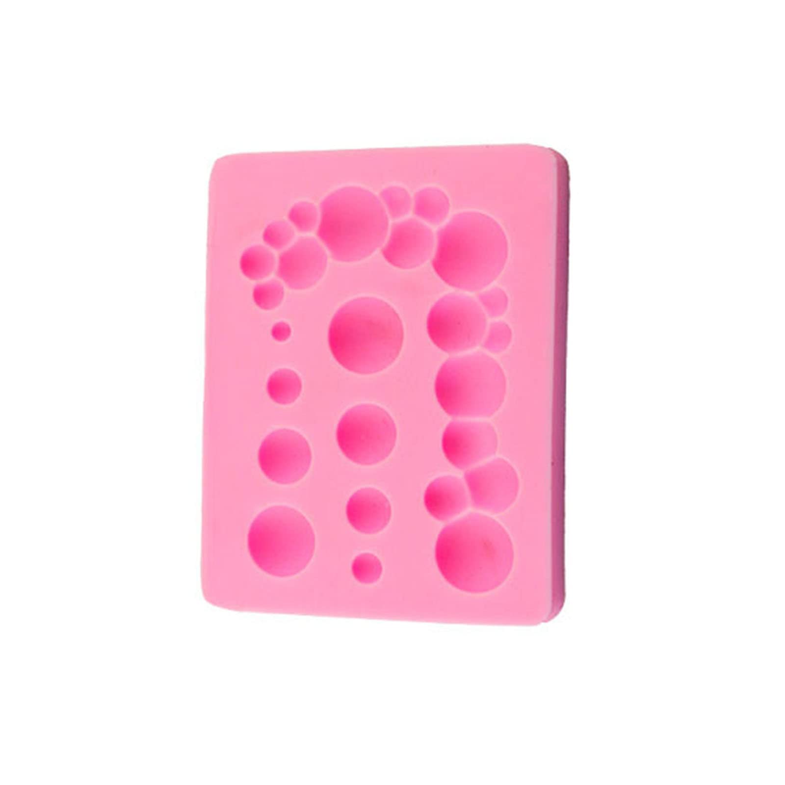 LiRRvb Bubble Half Round Shape Fondant Molds Hemisphere-Cake-Decor Silicone Mold Chocolate Candy Molds Baking Tools Cake Fondant Mold