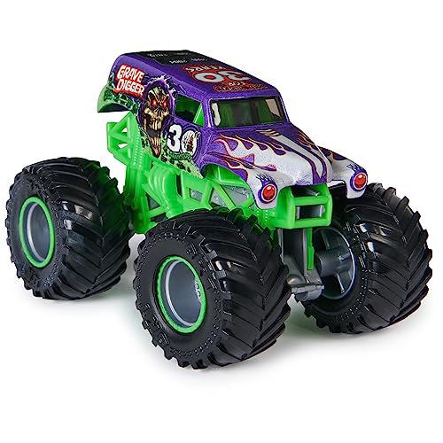 image for Monster Jam, Grave Digger 40th Anniversary 8-Pack Monster Trucks with 