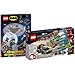 Produktbild Collectix Lego Super Heroes Set: Marvel Mysterios Drohnenattacke auf Spider-Man 76184 + Batman Rätselspaß für wahre Helden (Softcover)