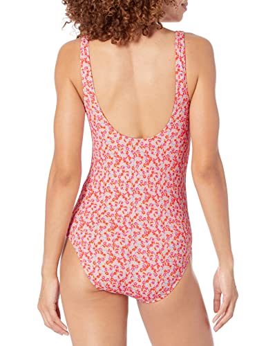 Image of Amazon Essentials Women's One-Piece Scoop Neck Coverage Swimsuit (Available in Plus Size)