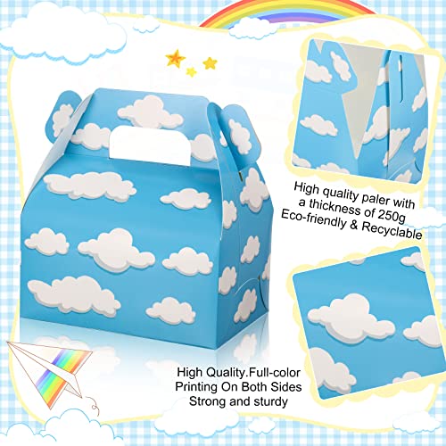 Blue Sky Cloud Favor Boxes (12pcs)
