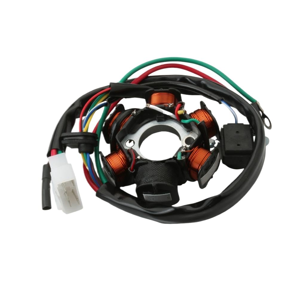 Stator 6 Spulen Kompatibel Mit Dio AF17 AF18 AF27 AF28 Bali50 SFX50 50cc 2-Takt