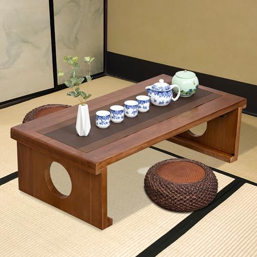VDEHOM Foldable Japanese Coffee Table，Folding...