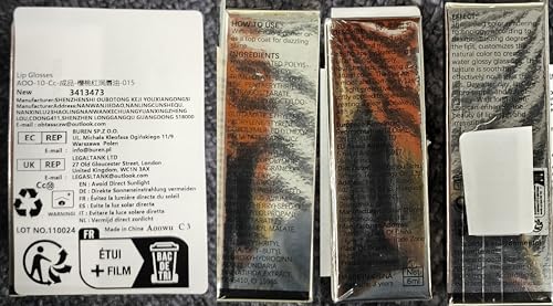 AOOWU Plumping Lip Oil Tinted, Moisturizing Long Lasting Nourishing Lip, Hydrating Gloss Tint Lipstick for Women, Glitter Shine Liquid Lipstick, Glaze Makeup Cosmetic, 015 - Cherry red, Pack of 1 - Image 3