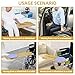 Transfer Board Patient Slide Assist Device for Transferring Patient Elderly, and Disabled from Wheelchair to Bed, Toilet, Bathtub, Sliding Boards Platform with Single Handle (33