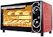 Mini piekarnik elektryczny do pieczenia, mały piekarnik elektryczny i grill, mini piekarnik z płytami kuchennymi, elektryczny piekarnik 12L, 30 minut, bezpłatna kontrola temperatury, pieczenie trójwar