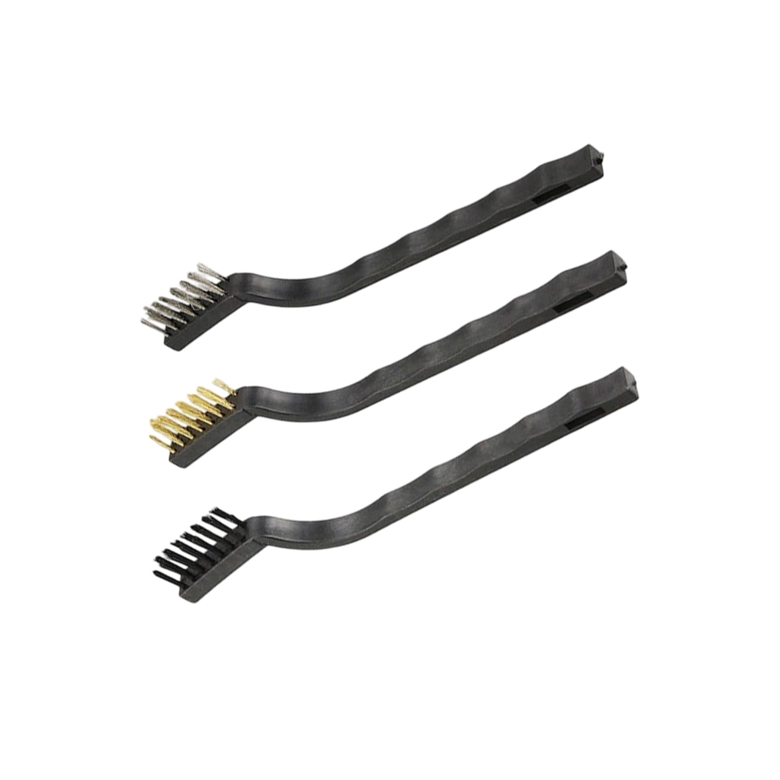 Durability Computer Maintenance Wire Brush with Soft Bristles Cleaning Tool for Electronics Repair & Precisely Cleaning Rustproof Steel Brush