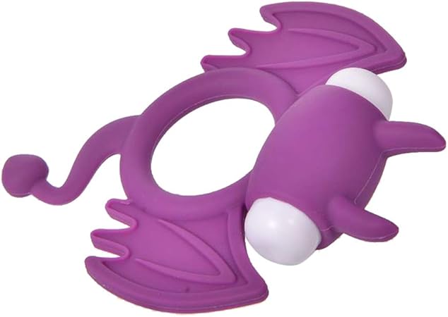 ECMQS Vibrador de murciélago de Silicona, estimulación del ...