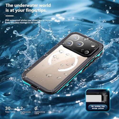 Coque IP68 iPhone 17 Pro Max pour le ski et la plage MagSafe