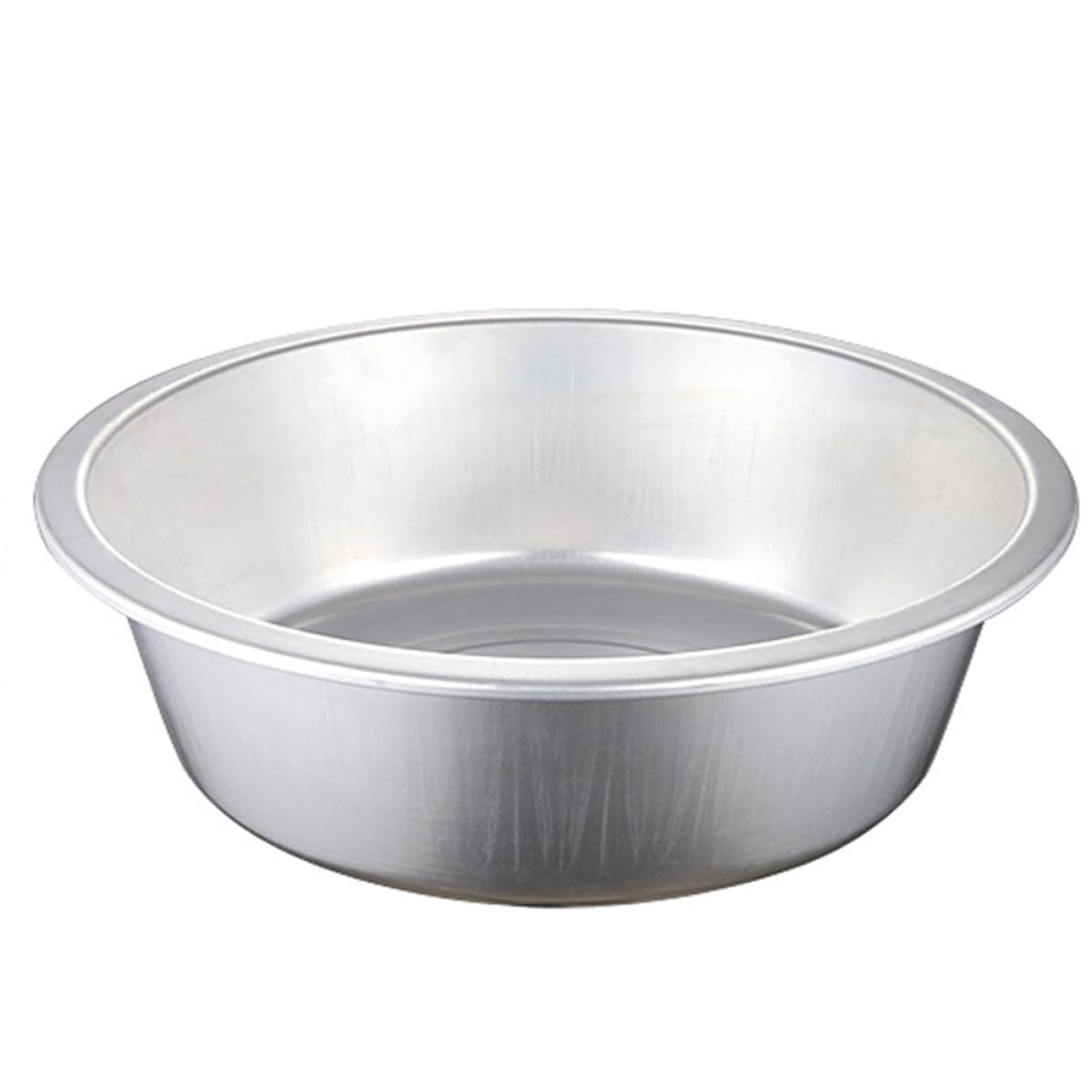 Bassine en aluminium de 28 cm plat argentée accessoire cuisine