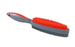 FURemover Duo Pet Hair Rubber Brush, Dual Sided to Easily Remove Fur and Lint from Clothing and Upholstery, Thick Bristles Groom Dogs and Cats, Easy to Clean, Colors May Vary