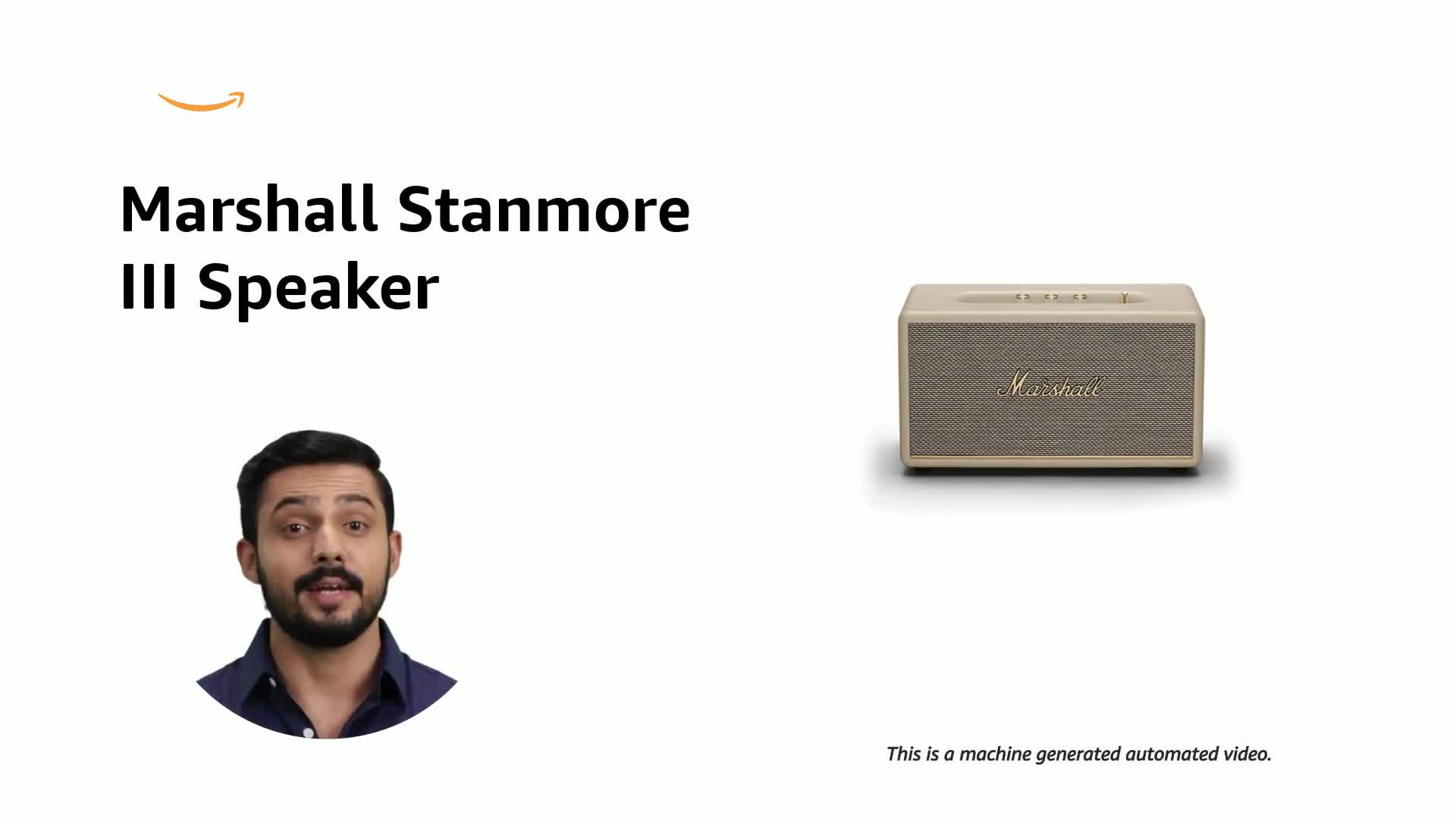 Marshall STANMORE Ⅲ Cream スタンモア3 クリーム Marshall Stanmore