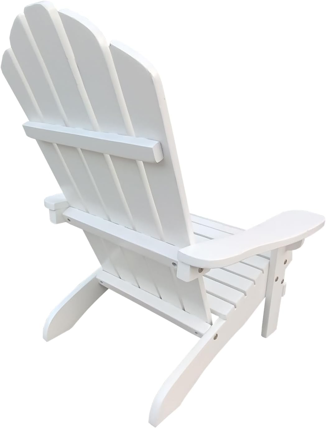 Outdoor or Indoor Wood Children Adirondack Chair,White