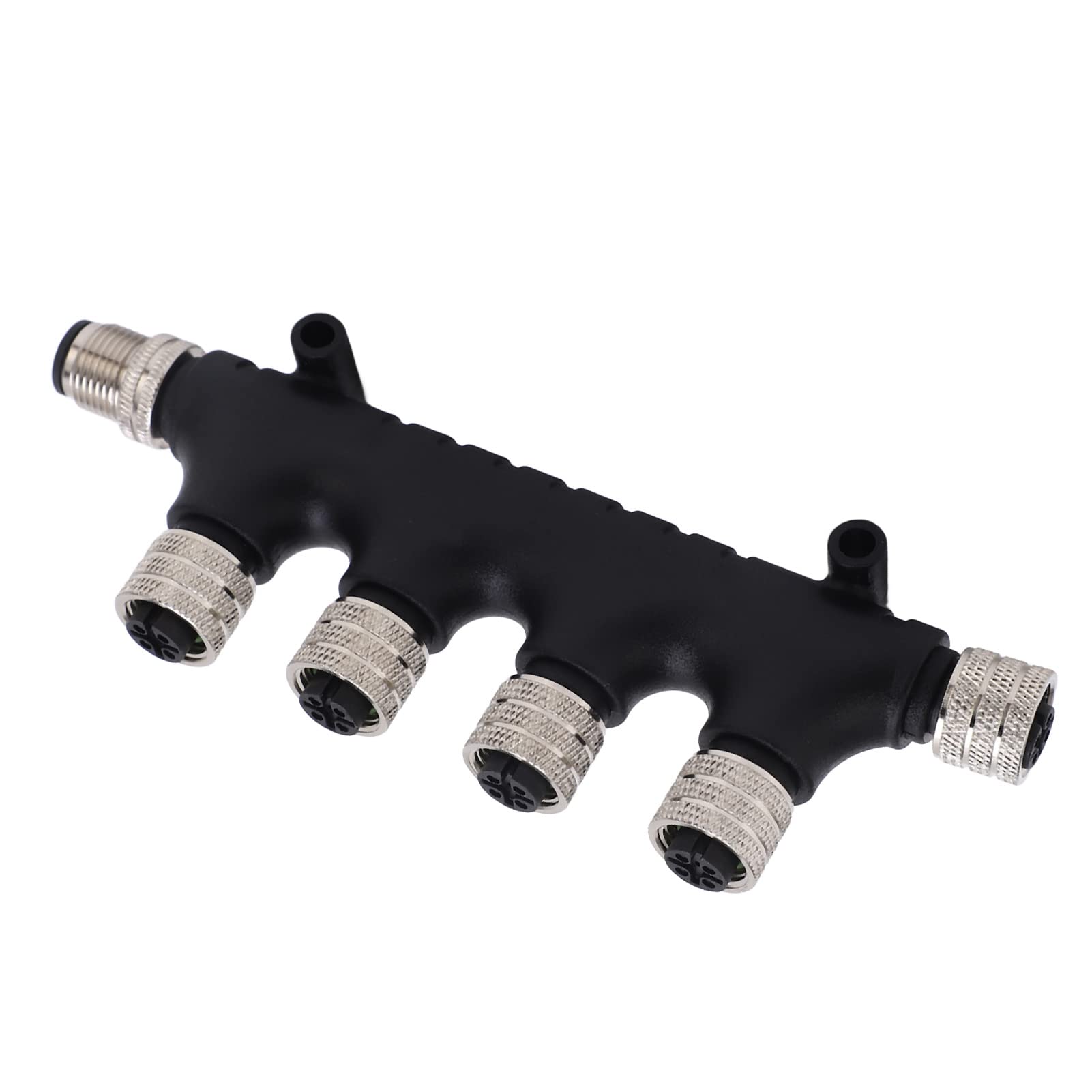 Conector en T NMEA 2000 Resistente Al Agua de 4 Puertos para una Comunicación Eficiente en el Barco ABS 5 Pines IP67 para Lowrance, Simrad, Navico