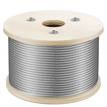 WAYSKA Stainless Steel Cable 3/16 Inch, 500 FT Stainless Steel Wire Rope, 7 x 19 Strands Construction for Deck Cable Railing, DIY Balustrade