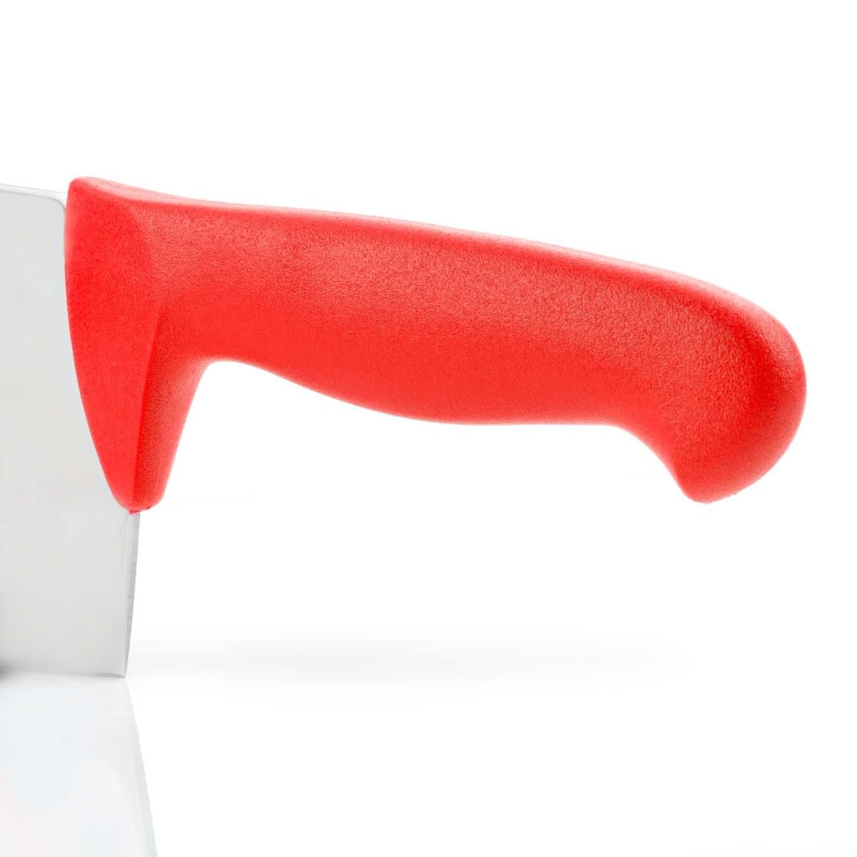 Arcos Couteau de Boucher à Découper – Lame en Acier Nitrum, Manche en Polypropylène – Robuste et Hygiénique, Système d'Identification de Couleur – Rouge, Série 2900