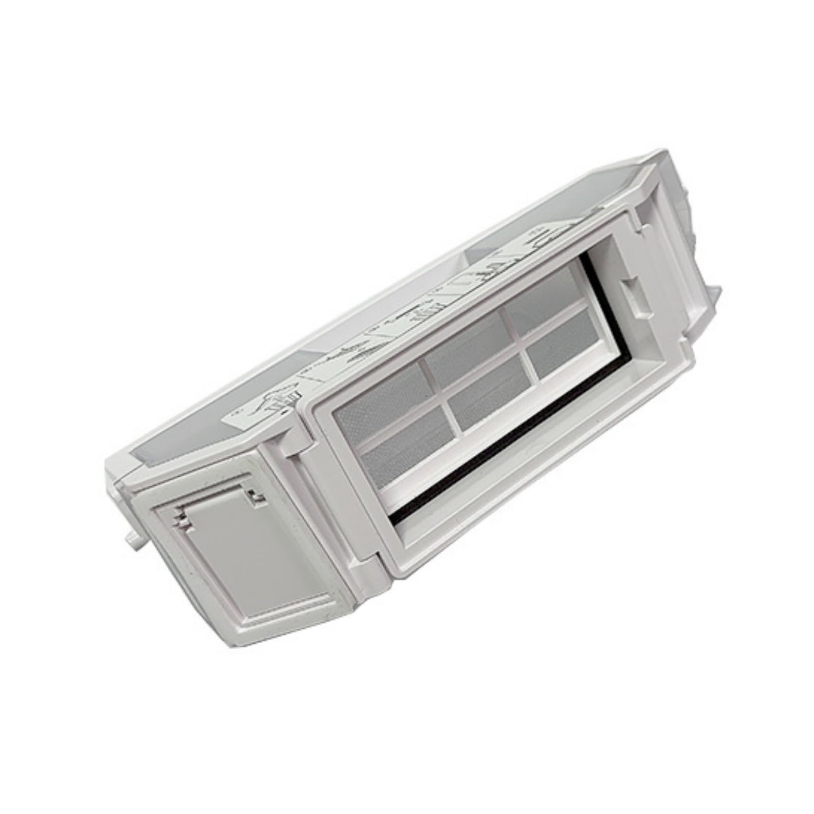 XBERSTAR Replacement Dust Bin Box for Ecovacs Deebot T30/ T30 Pro Robot Vacuum Cleaner Replacement Parts (Gray)