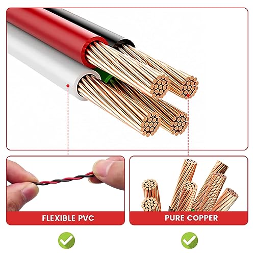 RED WOLF Car Stereo Wiring Harness Compatible with Ford 2003-Up F150 Focus Explorer Lincoln MKX, for 2006-2008 Hyundai Sonata Install Aftermarket Radio CD Player Receiver Cable Wire Connector Plug - Image 6