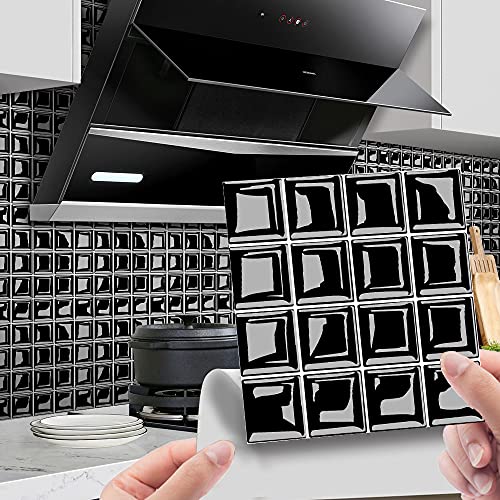 30-Sheet Peel And Stick Tile Backsplash For Kitchen Wall, Self Adhesive Backsplash Tile Stickers, Mosaic Tiles, Brick Wallpaper Suitable For Bathroom, Camper, Countertop, Ceramic Tile And Marble. #TOP25