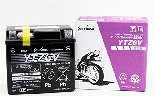 Amazon | ジャパン GSユアサ バッテリー YTZ6V （GY-C） 液注入充電