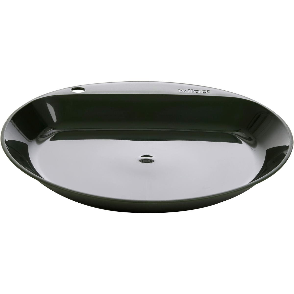 Plate Camping Plate Flat Olive Wildo