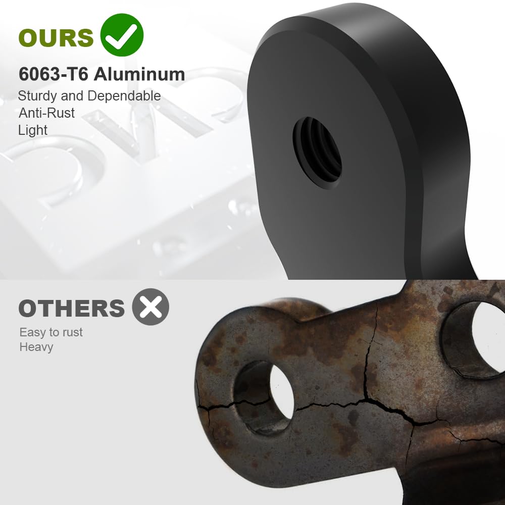 Amazon.com: Xitomer Adjustable(Lower/Upper) Riser Plates Rearsets