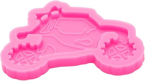 Miniatura 3 de Llavero epoxi brillante brillante para manualidades de fantasmas y camiones, molde de silicona, molde de arcilla polimérica, collar de bricolaje,