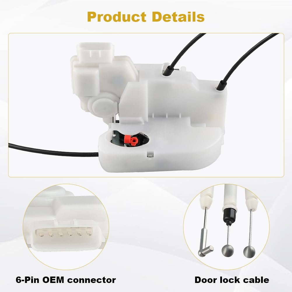 Amazon.com: WMPHE Front Left Driver Side Lock Actuator Compatible