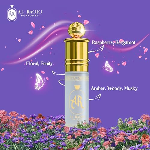 Image of Purple Oud Attar, Sweet & Floral Fragrance Unisex Non-Alcoholic Long Lasting Attar for Men & Women - 6Ml