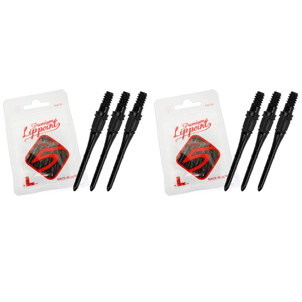 LSTYLE No.5 Premium Lippoint - Bag of 30 No.5 Thread Dart Tips - Extra Strong and Durable Points