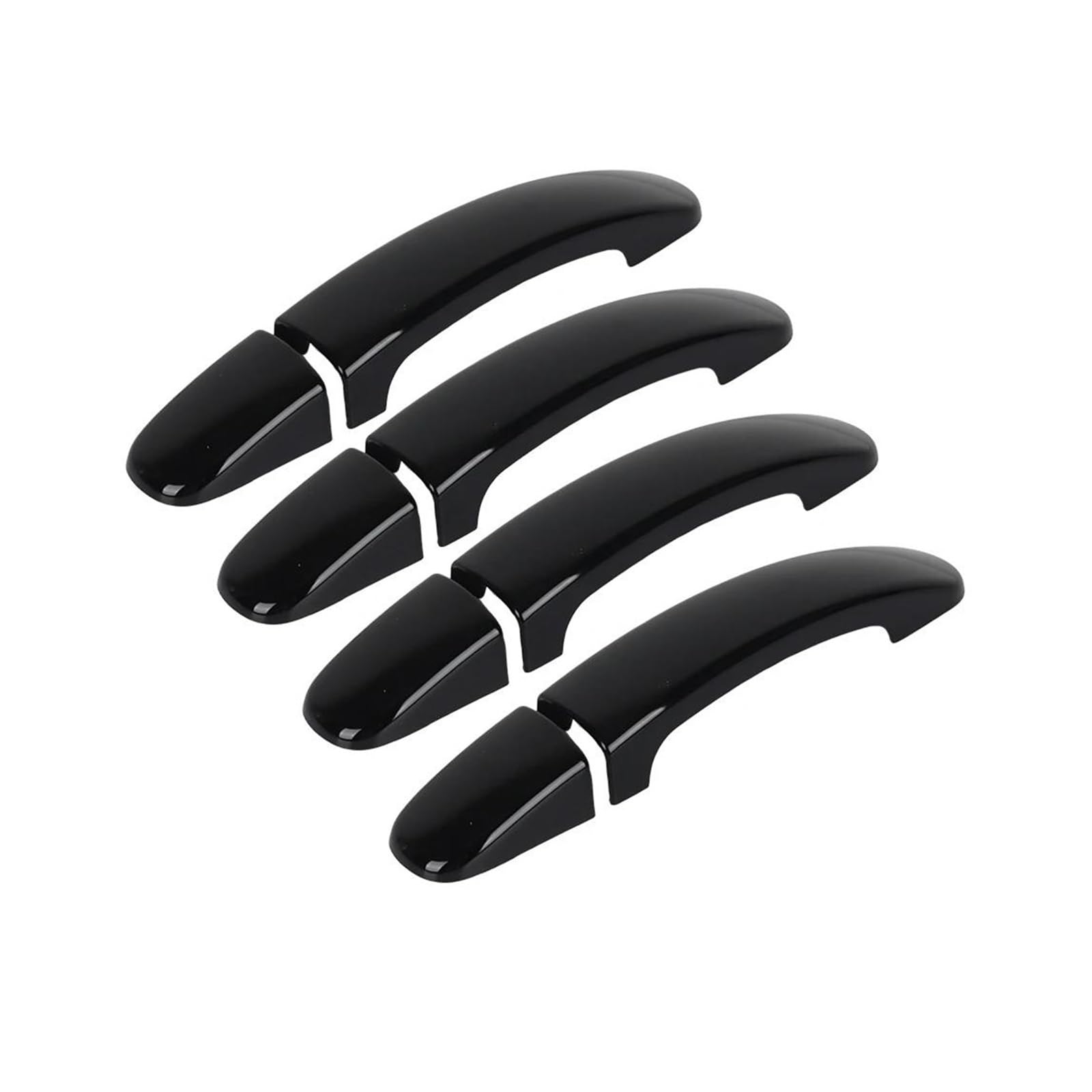 MTVTFECEWG for Ford for Transit/for Tourneo Custom 2012+ 4pcs/Set Car Exterior Door Handle Cover