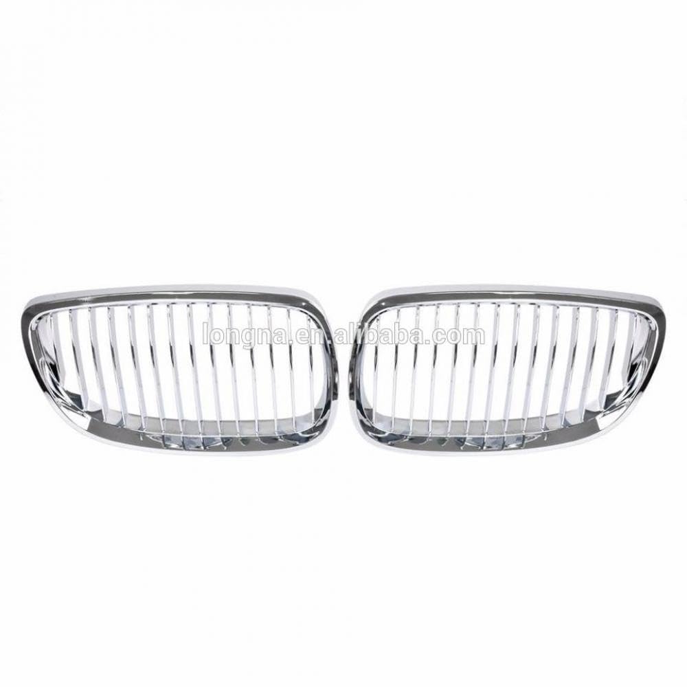 Grille Frente Bumper E92 E93 M3 2-Door 2007-2009 en acabado Chrome Center 5
