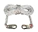 Elk River 49852 Construction Plus Lifeline Rope with Zsnaphook, 3600lbs Gate, 5/8" Diameter x 50