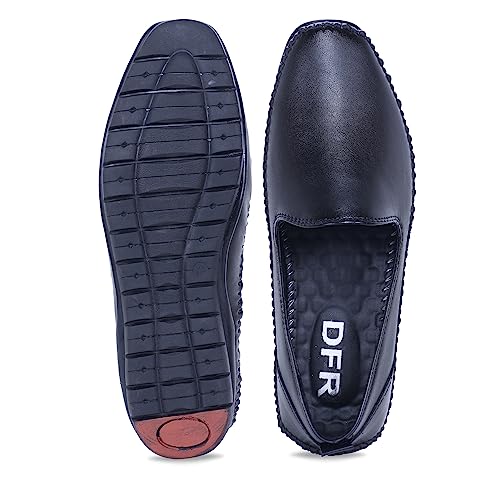Image of DFR Loafer Shoe for Casual Formal Traditional Kurta Juti for Men