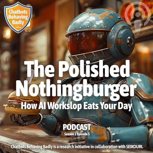 Page de couverture de The Polished Nothingburger - How AI Workslop Eats Your Day