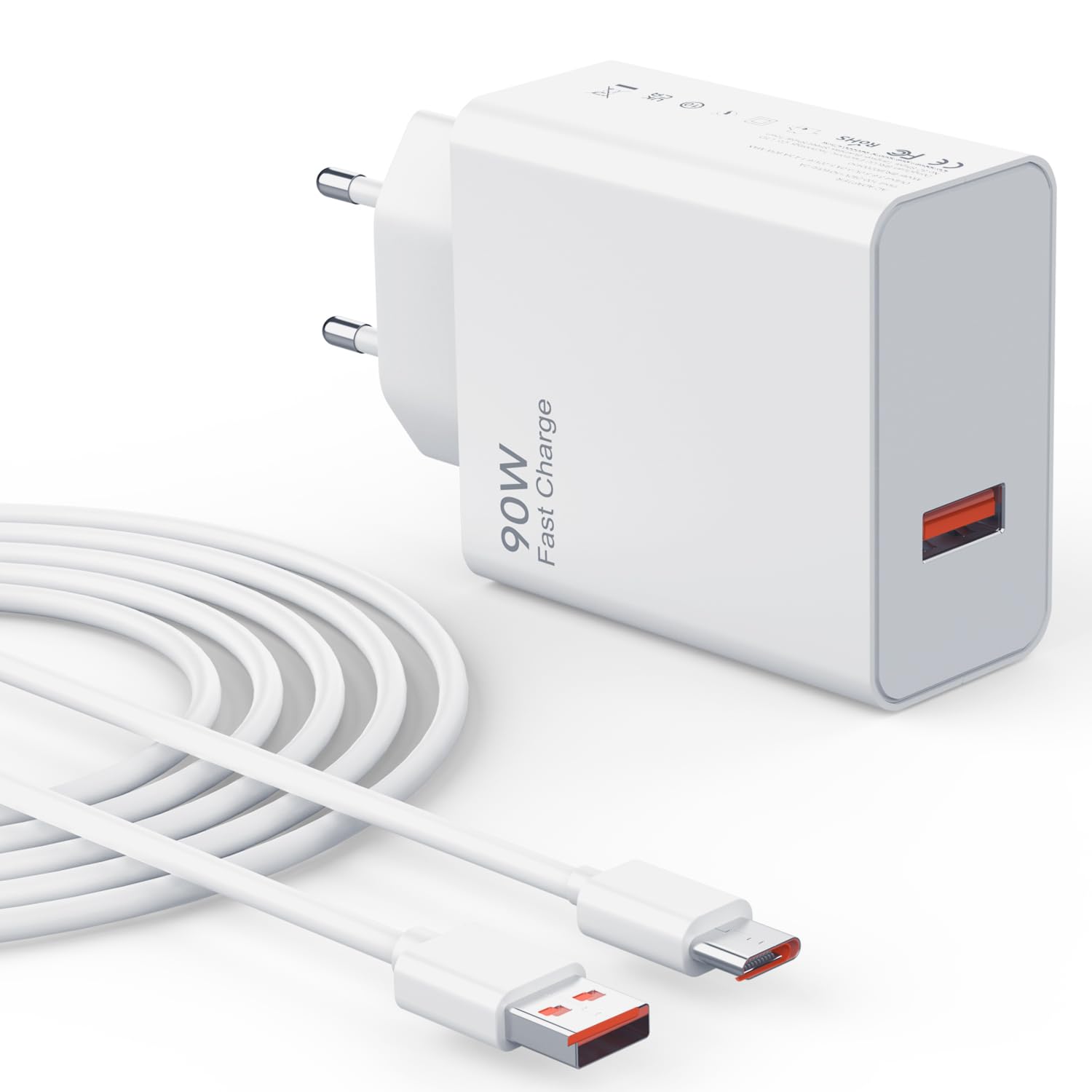USB Ladegerät Ladekabel Kompatibel für Xiaomi 15 14T pro Ultra 13T 12T 11T Pro, Turbo Schnellladegerät Netzteil für Redmi Note 14 13 12 Poco X7 X6