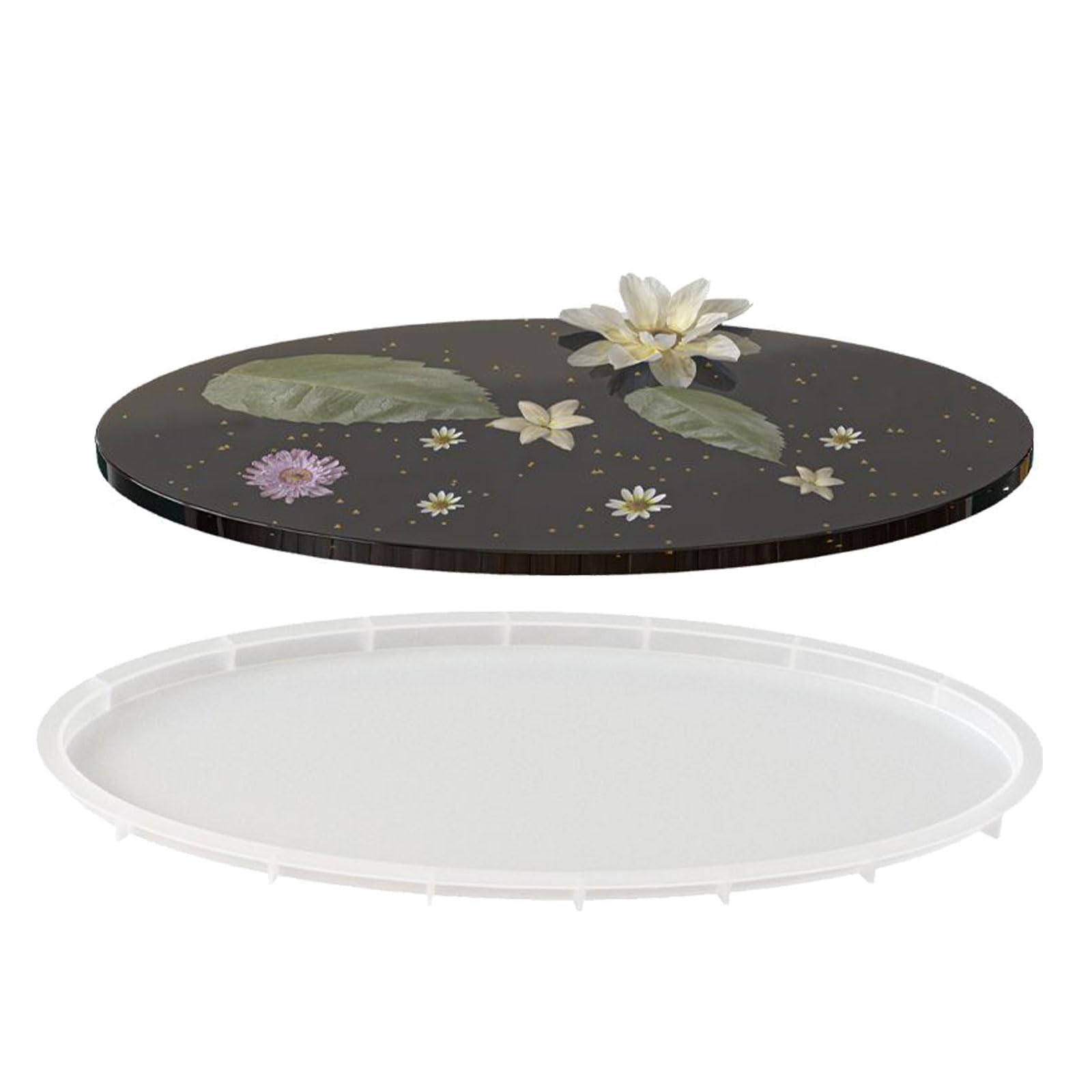 Kaeltsyn Flexible Silicone Molding Plate for Artistic Projects and Decorative Table Setting Silicone