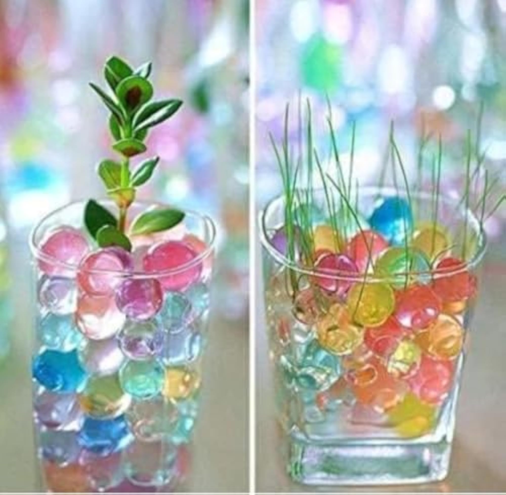 4 Grams Polymer Jelly Beads, Super Absorbent Magic Water Balls