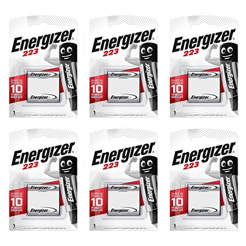 Energizer - Confezione da 6 blister da 1 batteria