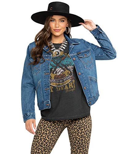 Wrangler Modern Women's Denim Jacket Indigo X-Small